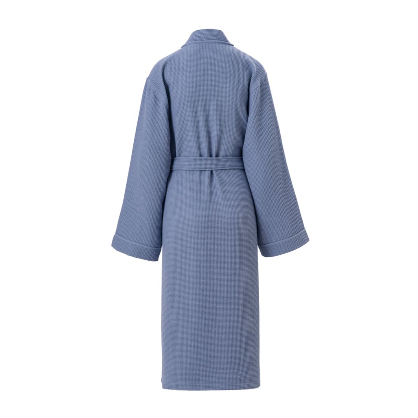 Starfish Embroidery Waffle Bathrobe
