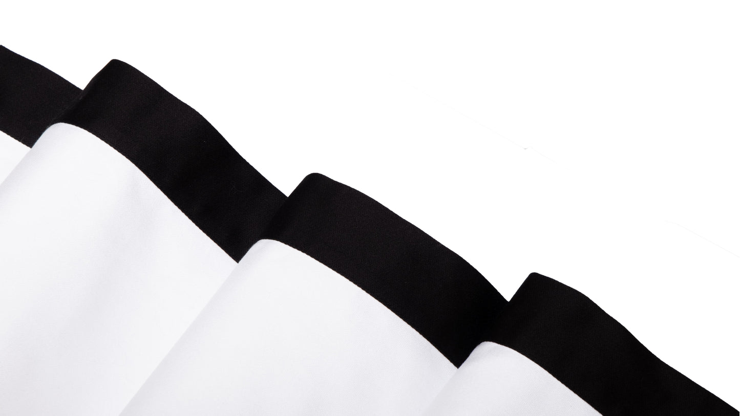Noir Cotton Runner