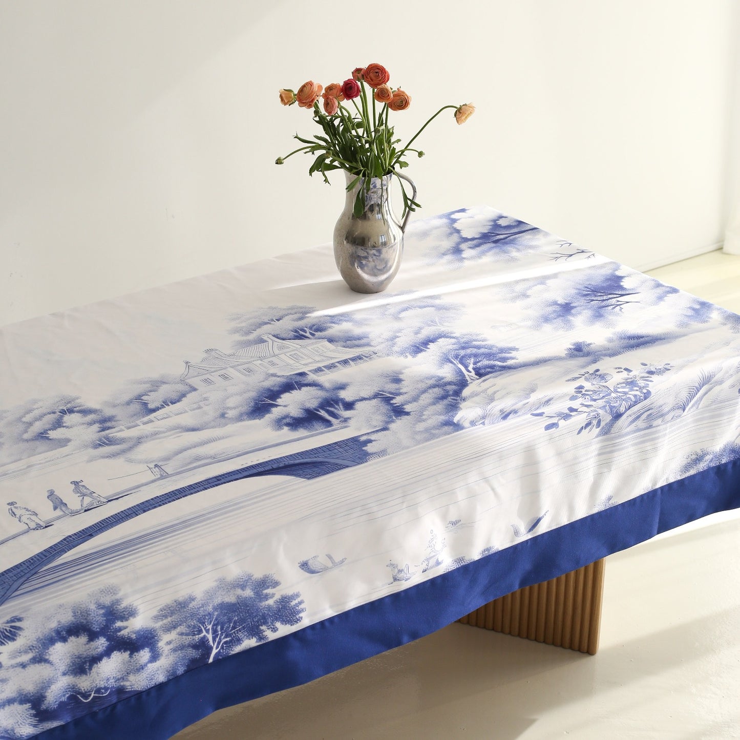 Blue Blanc Tablecloth