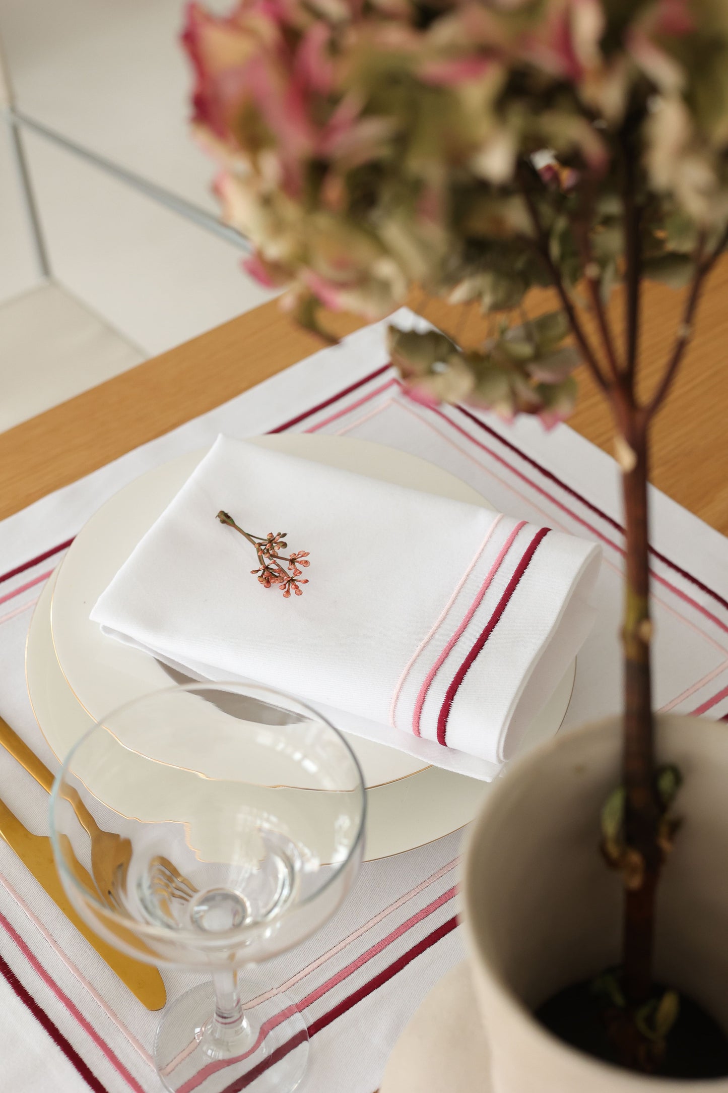 Rosé Cotton Napkins (Set of 2)