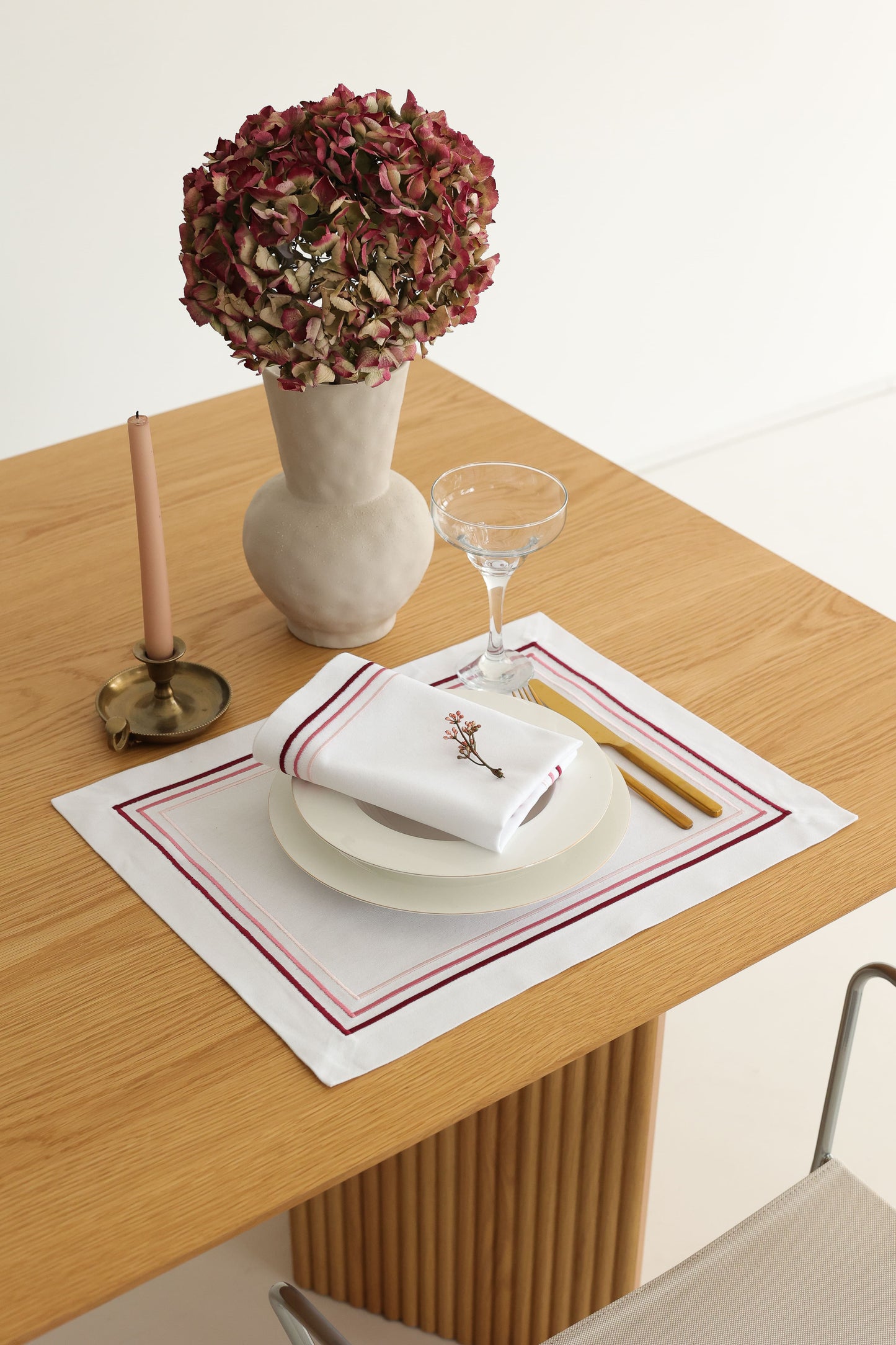 Rosé Cotton Napkins (Set of 2)