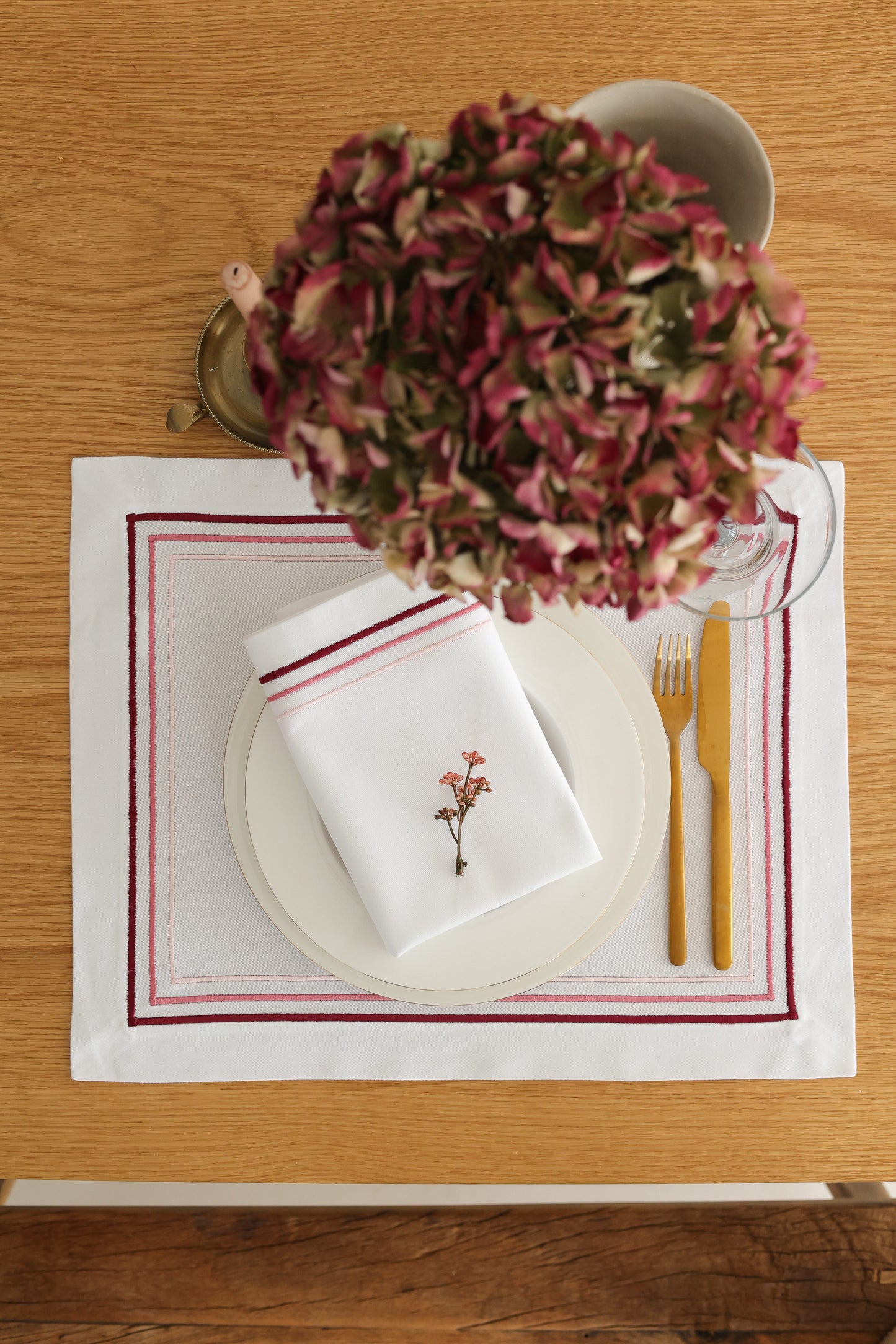 Rosé Cotton Napkins (Set of 2)