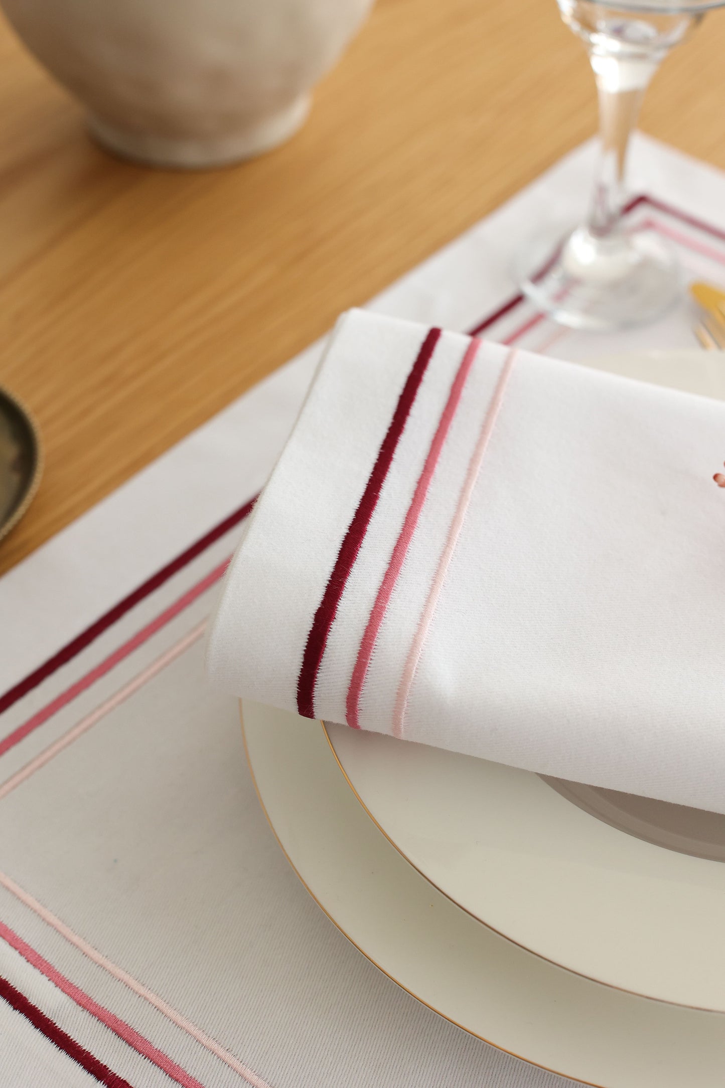 Rosé Cotton Napkins (Set of 2)