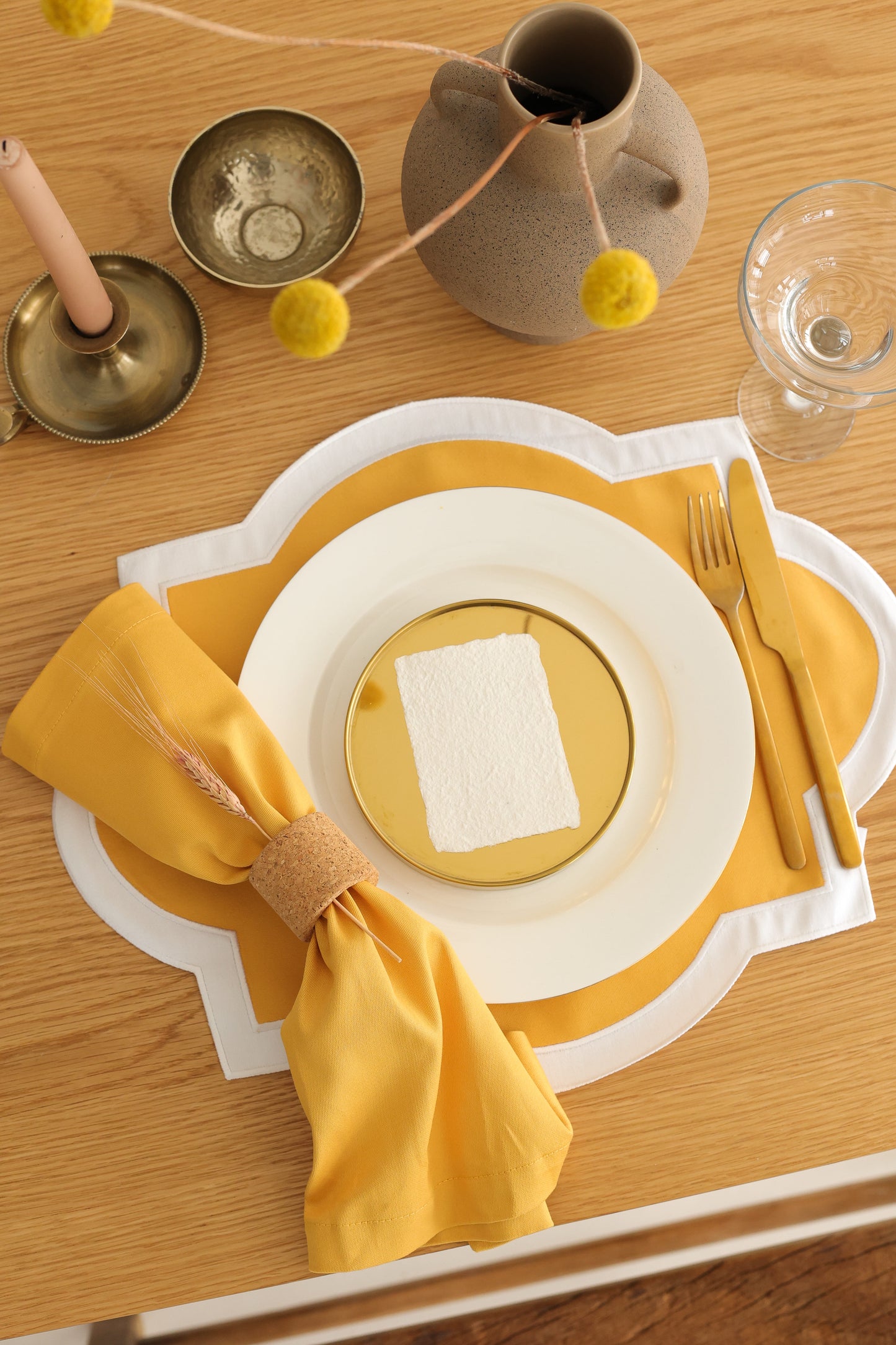 Sunny Cotton Placemats (Set of 2)