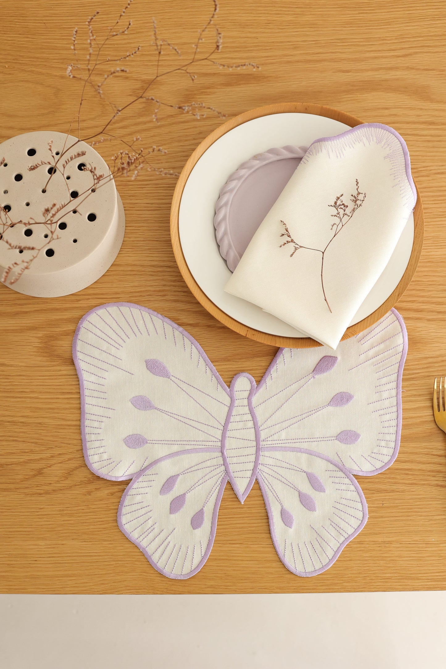 Butterfly Cotton Placemat (Set of 2)