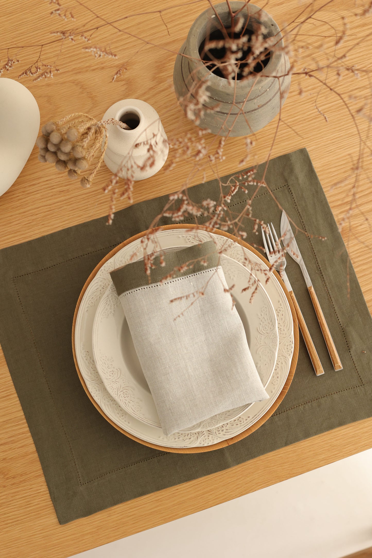 Oliva Linen Napkins ( Set of 2)