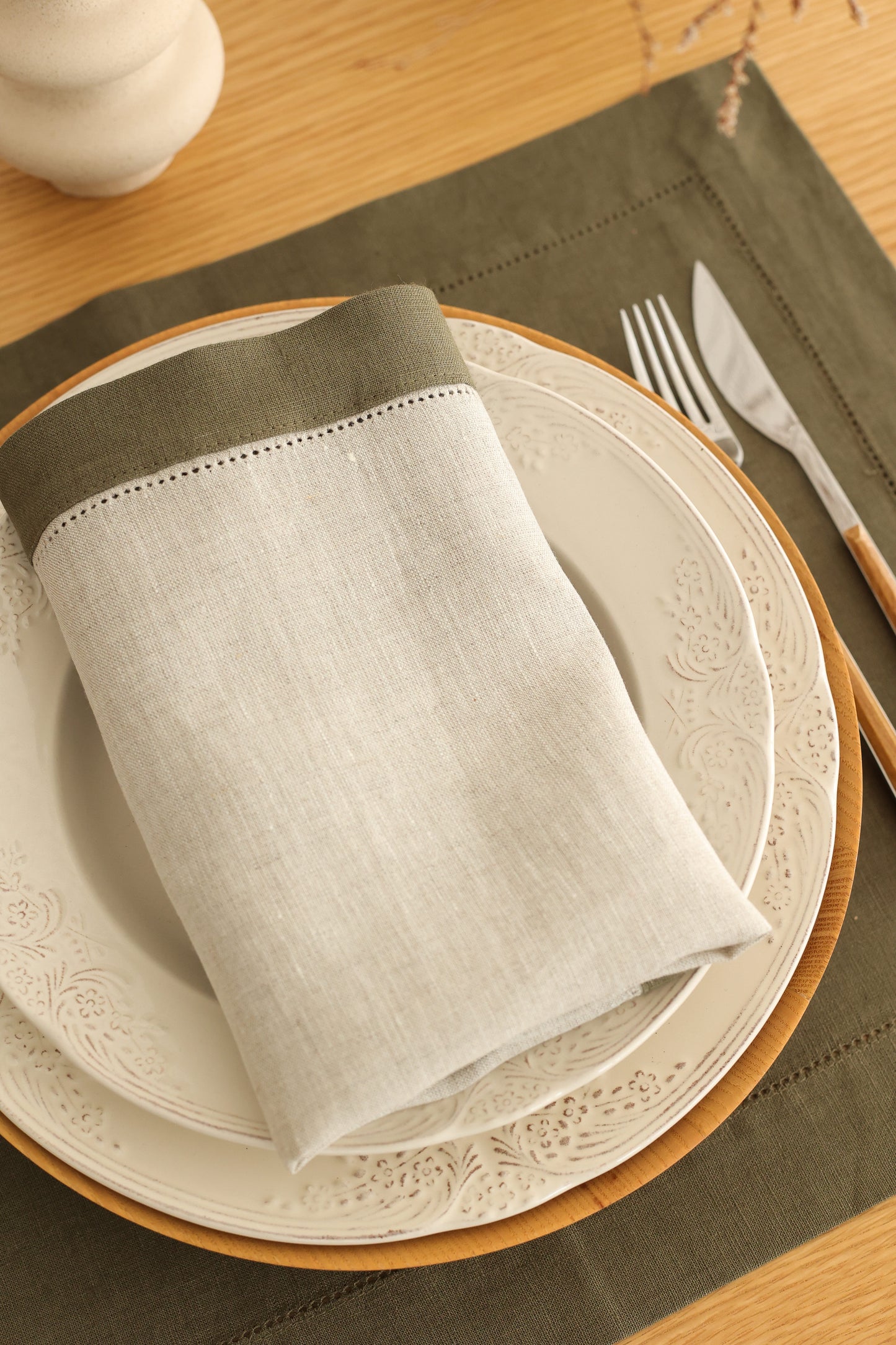 Oliva Linen Napkins ( Set of 2)