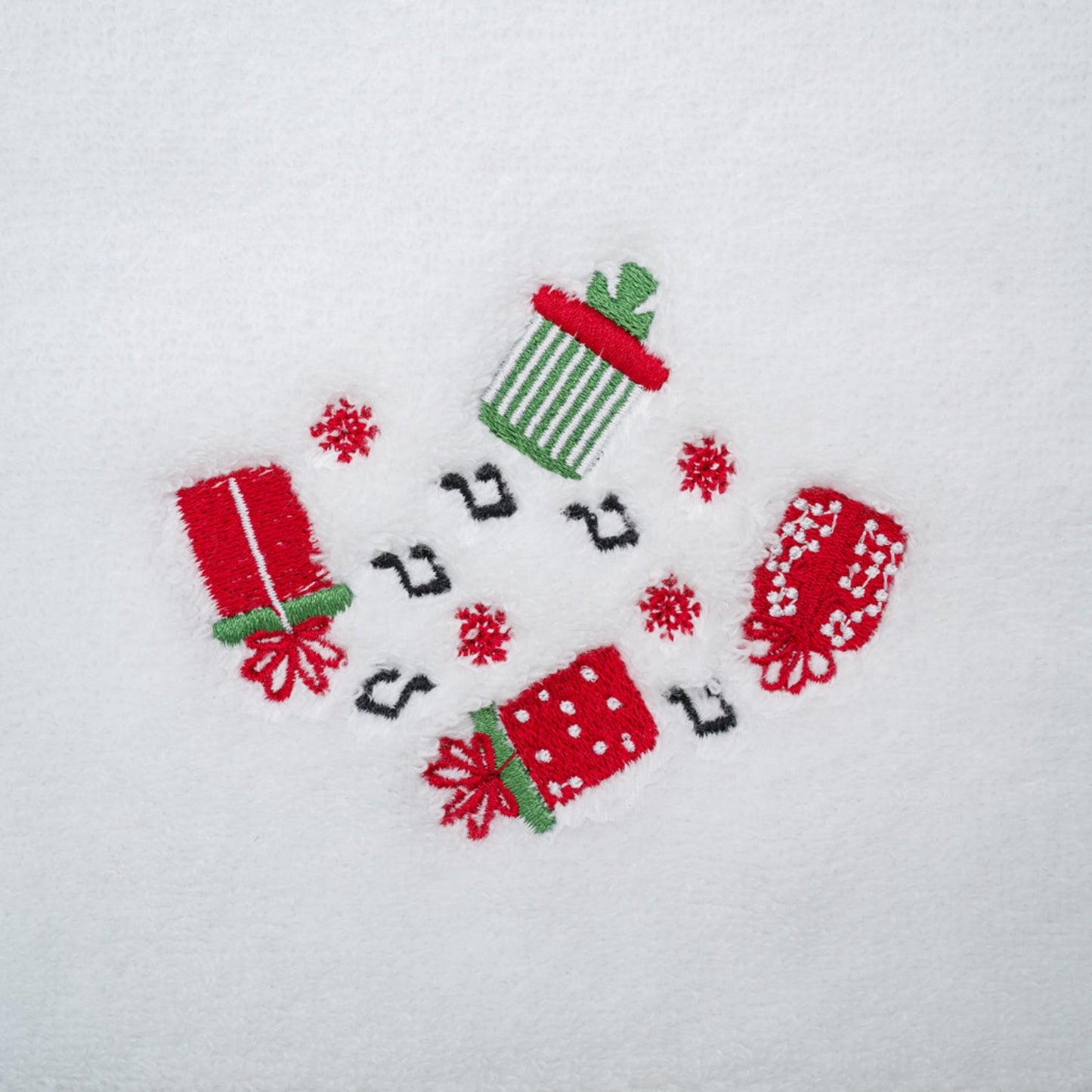 Christmas Gift Embroidery Hand Towel