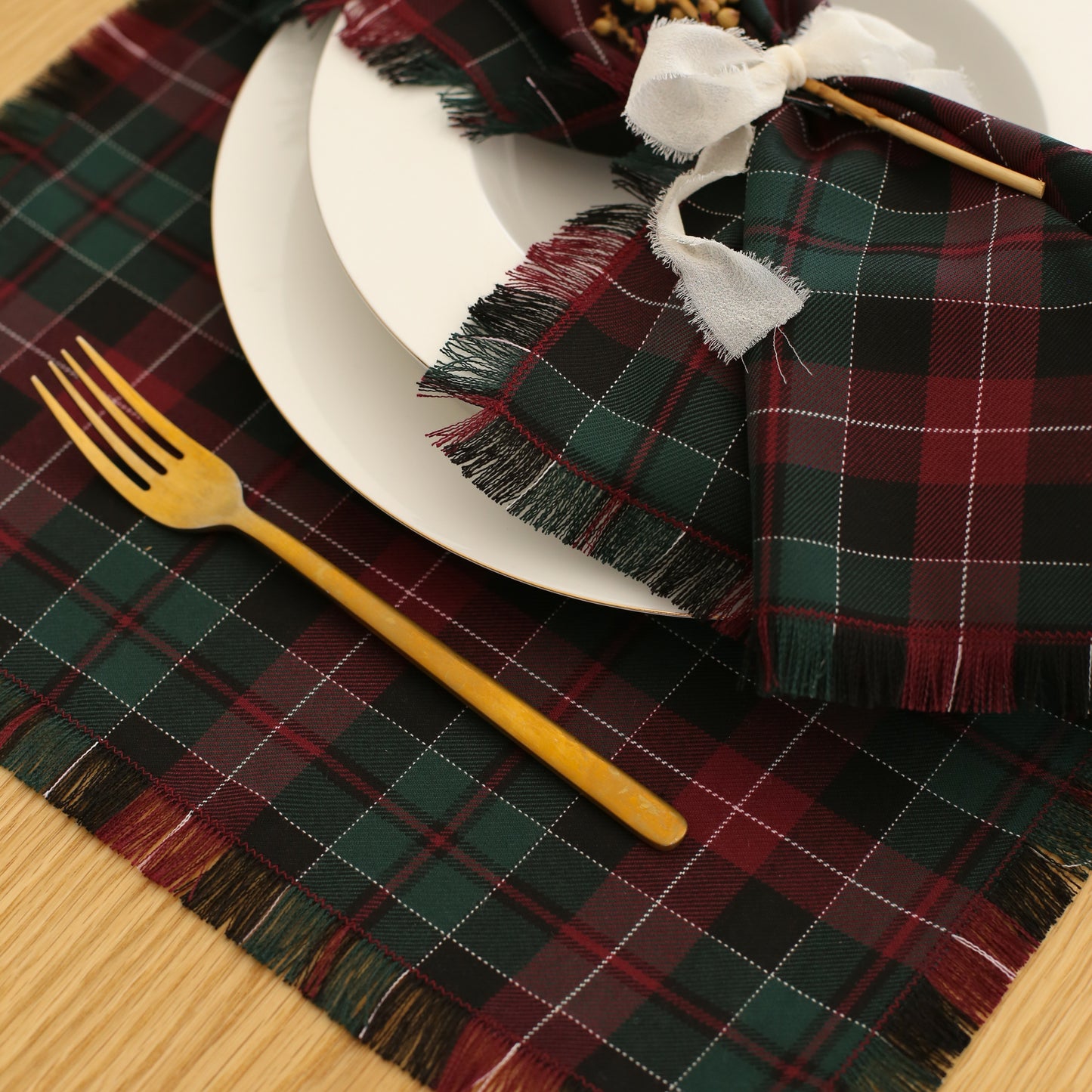 Tartan Themed Placemats (Set of 2)