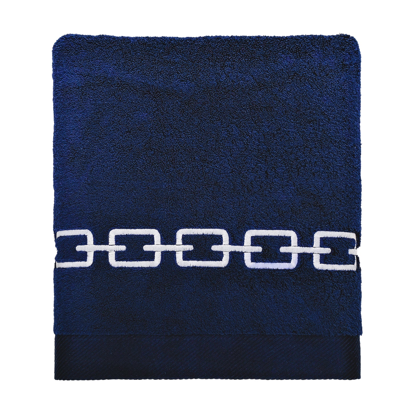 White Chain Towel