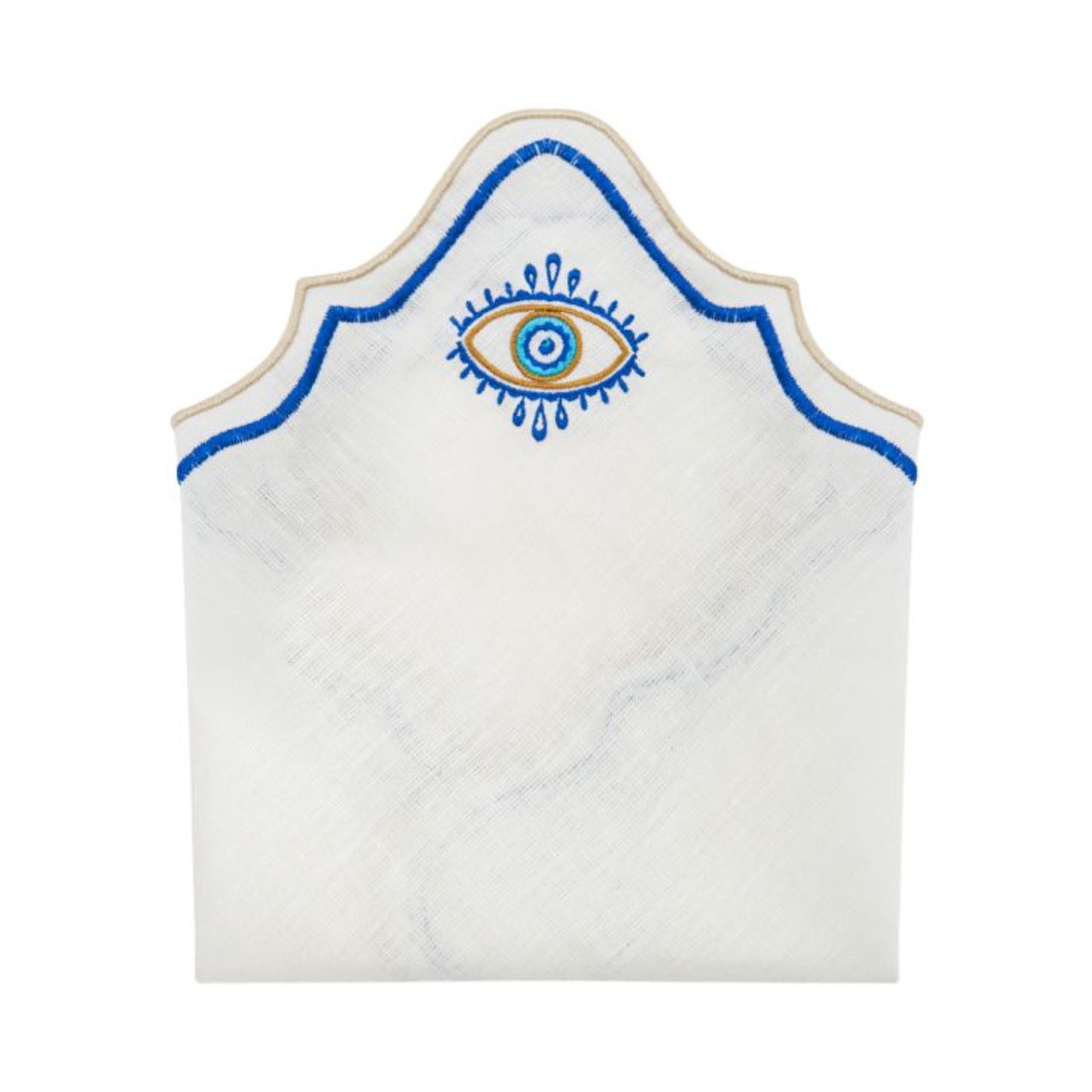 Evil Eye Linen Napkins (Set of 2)