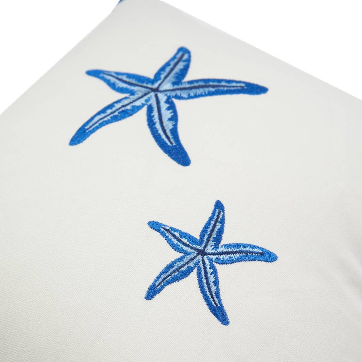 Starfish Embroidery Pillowcase