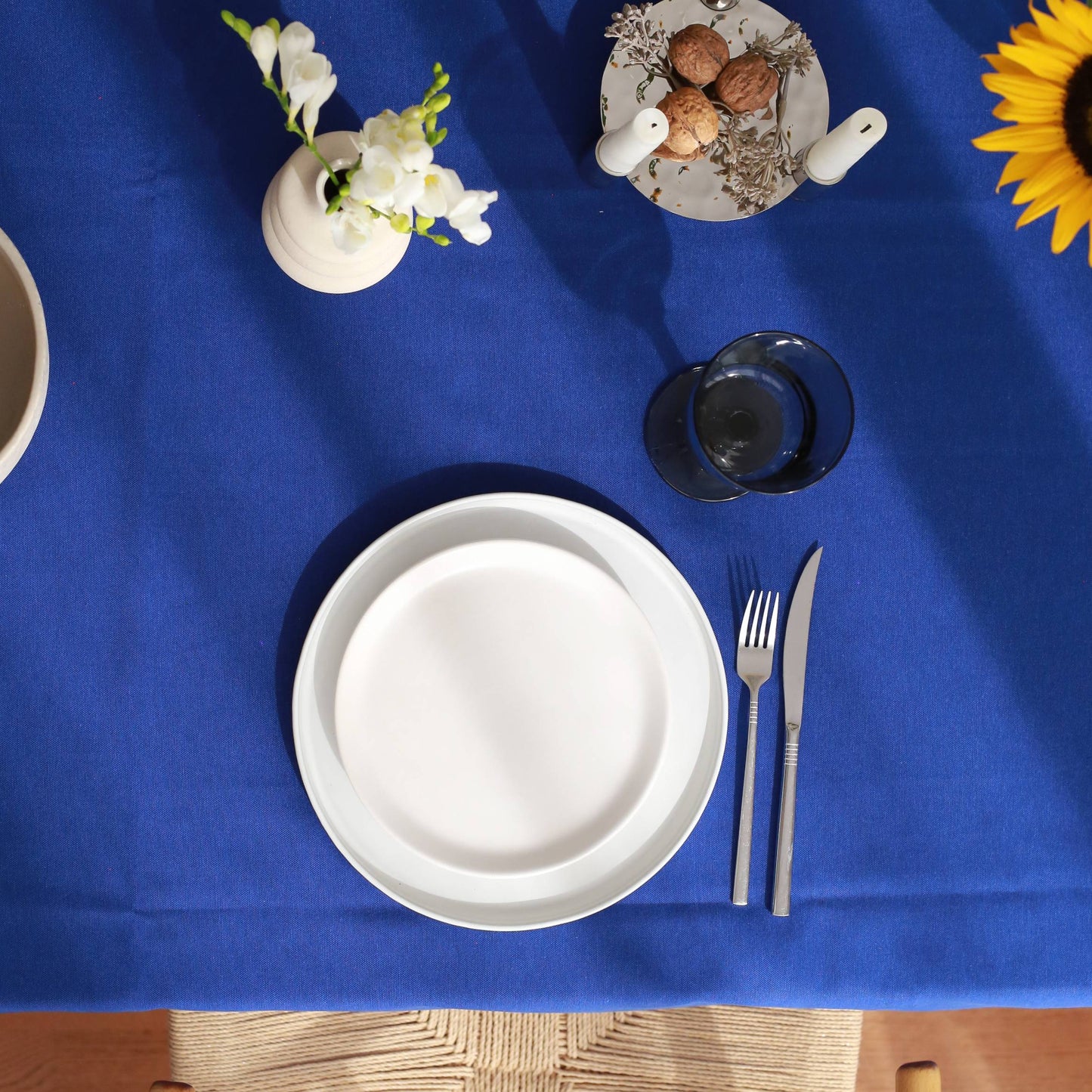 Marina - Navy Tablecloth