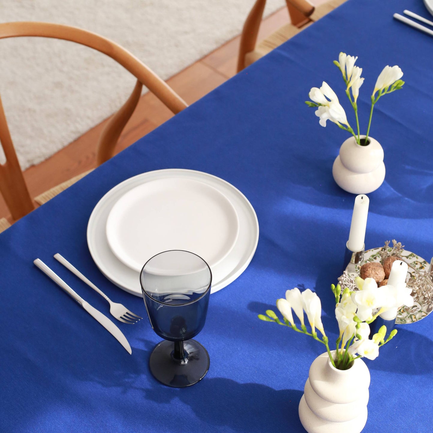 Marina - Navy Tablecloth