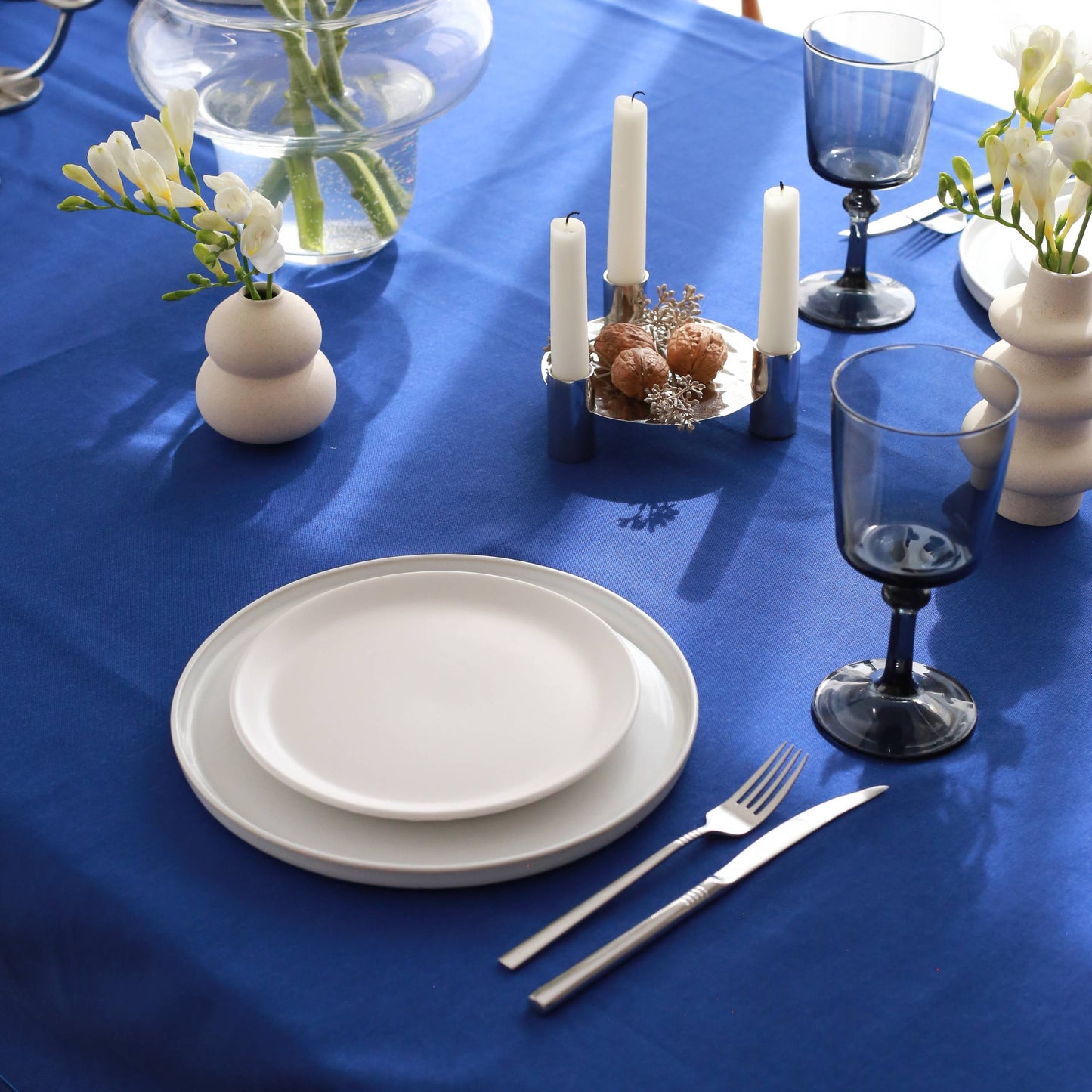 Marina - Navy Tablecloth