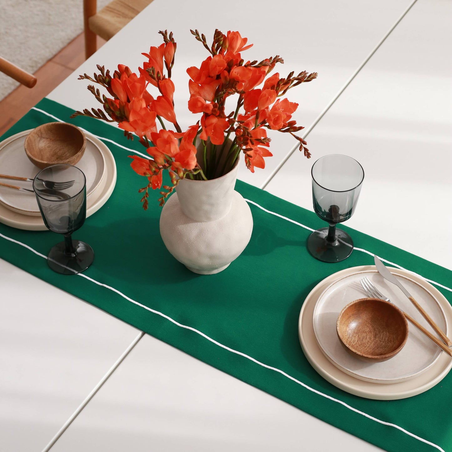 Vert Cotton Runner