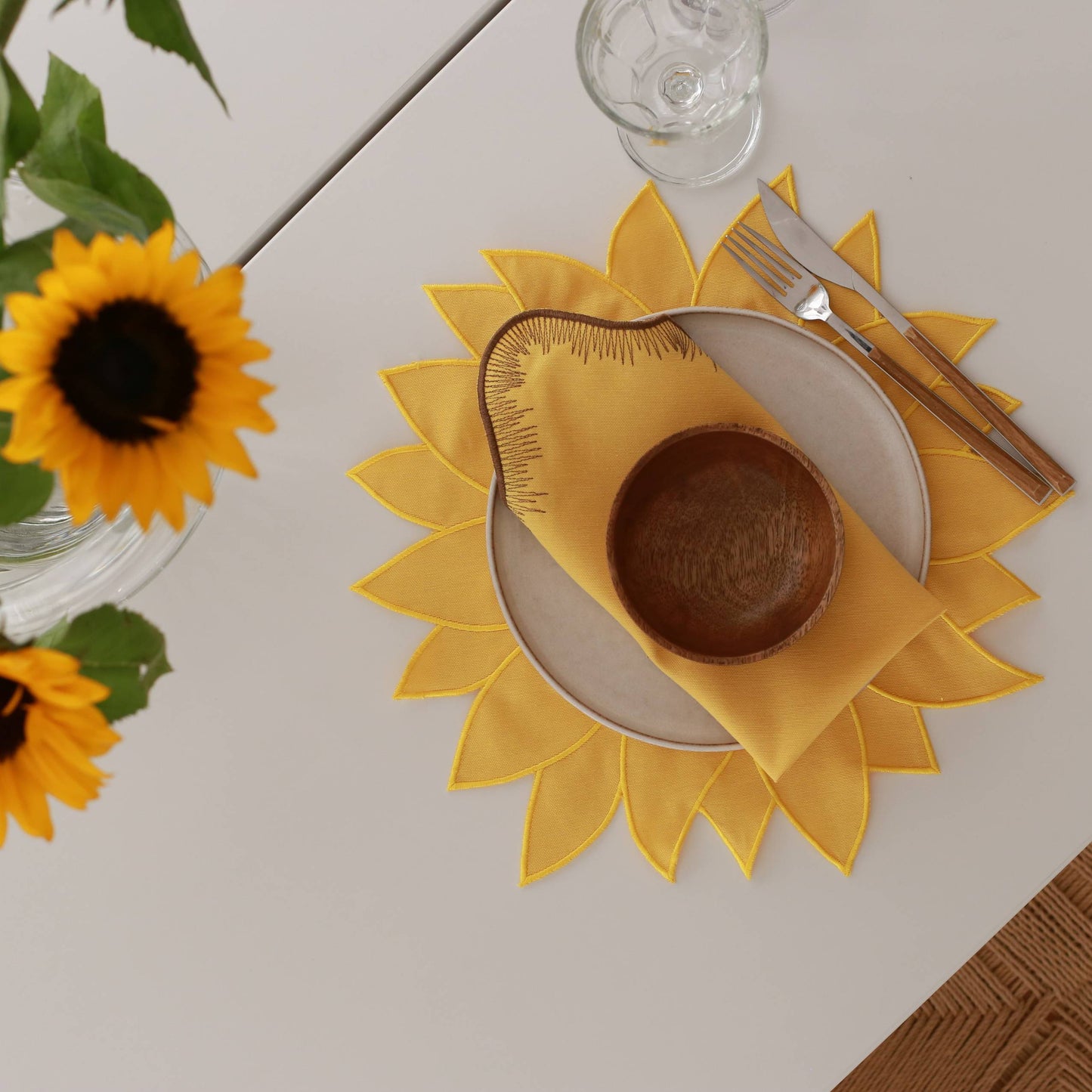 Helianthus Cotton Placemat (Set of 2)