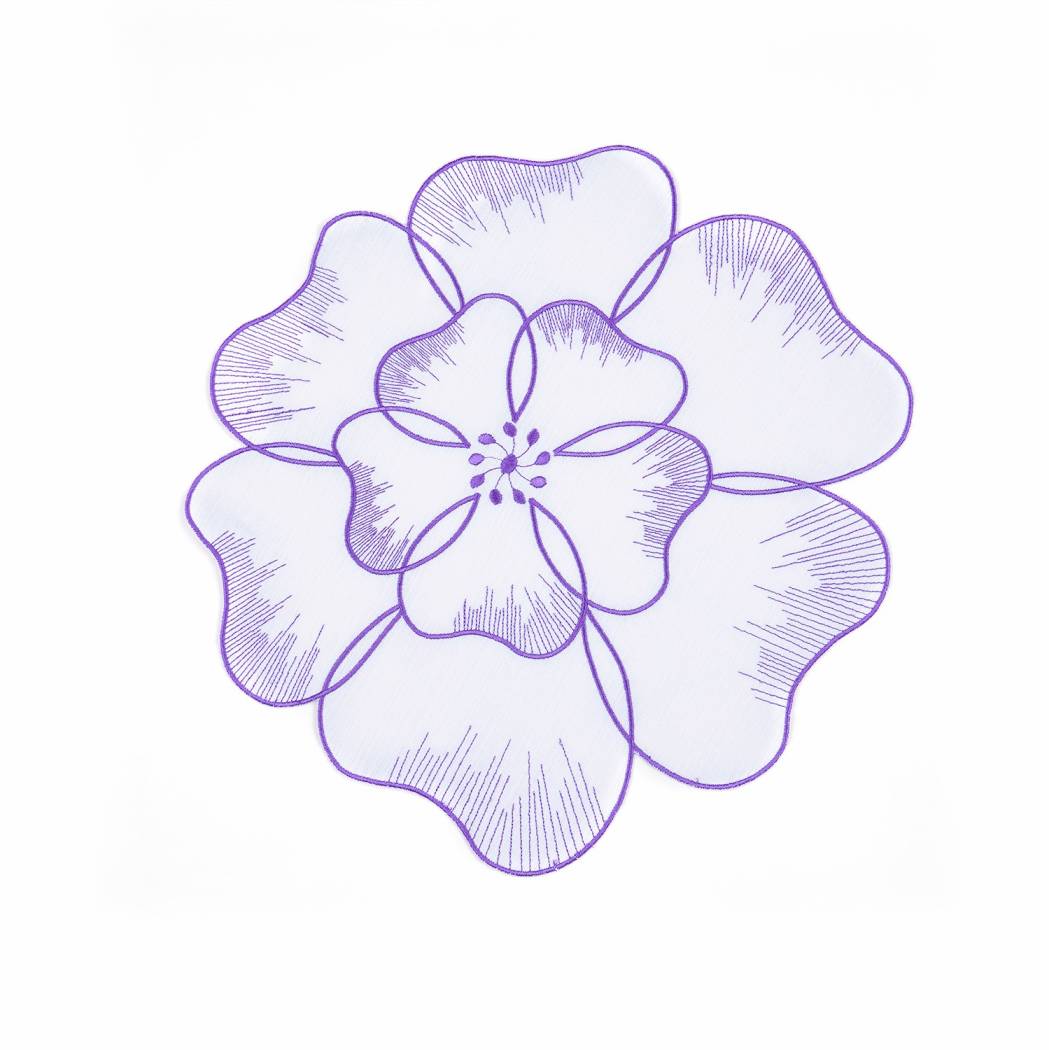 Purple Flora Placemats (Set of 2)