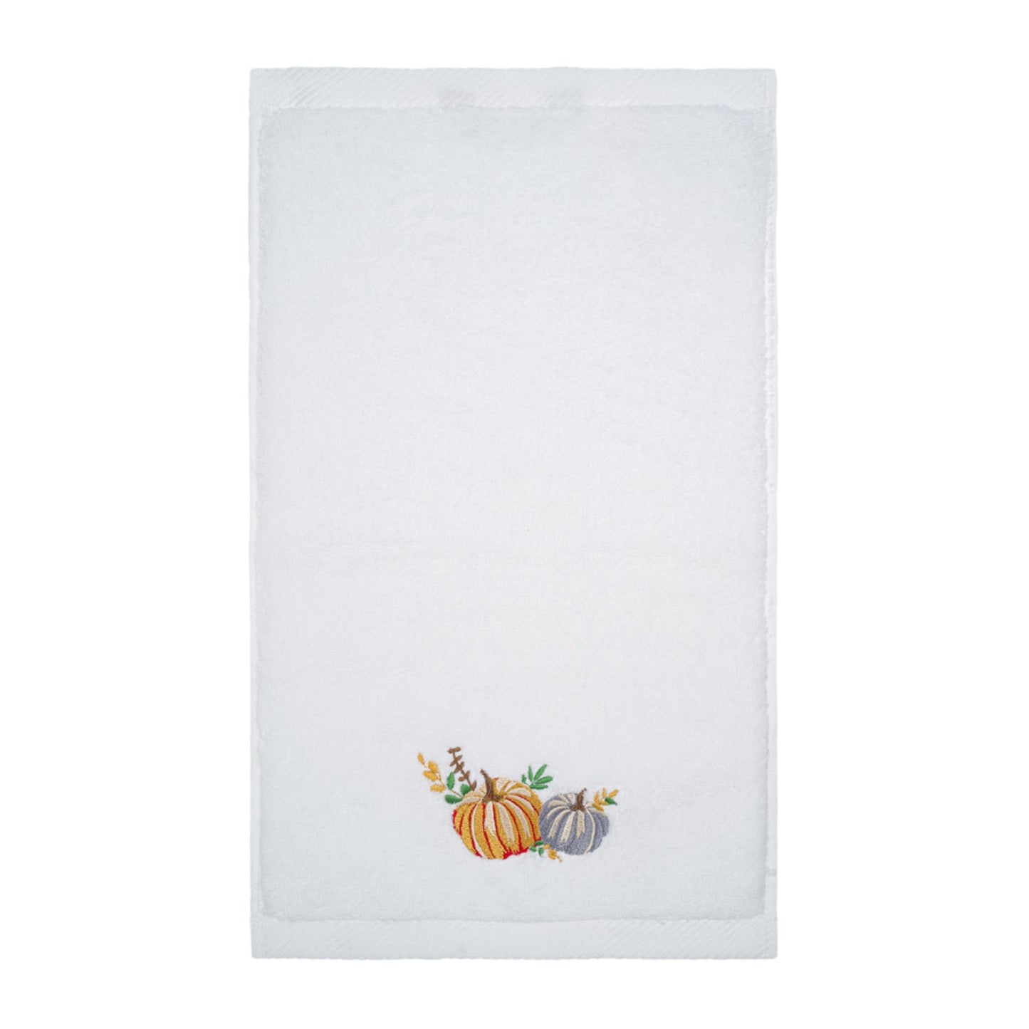 Pumpkin Embroidery Hand Towel