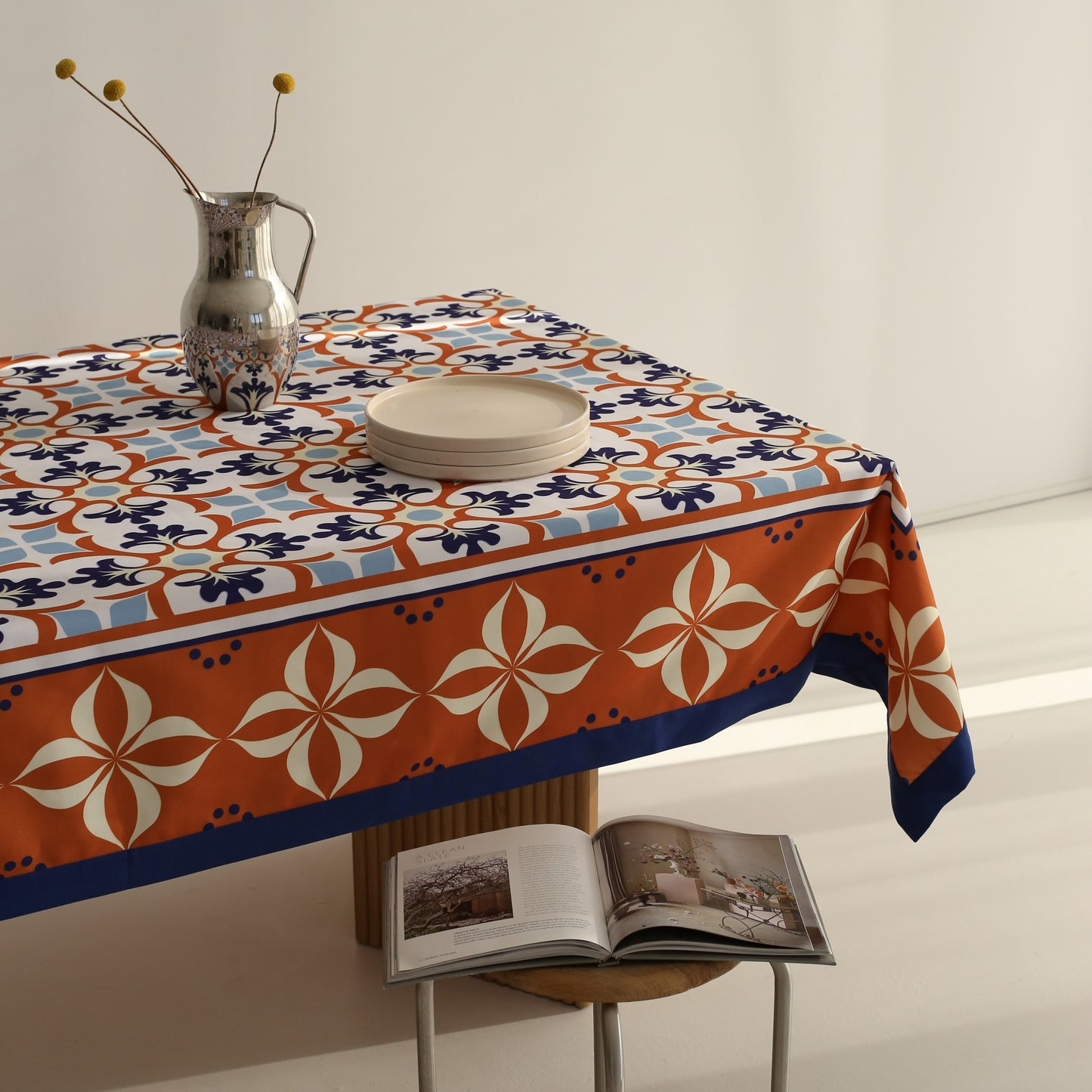 Fall Oriental Tablecloth