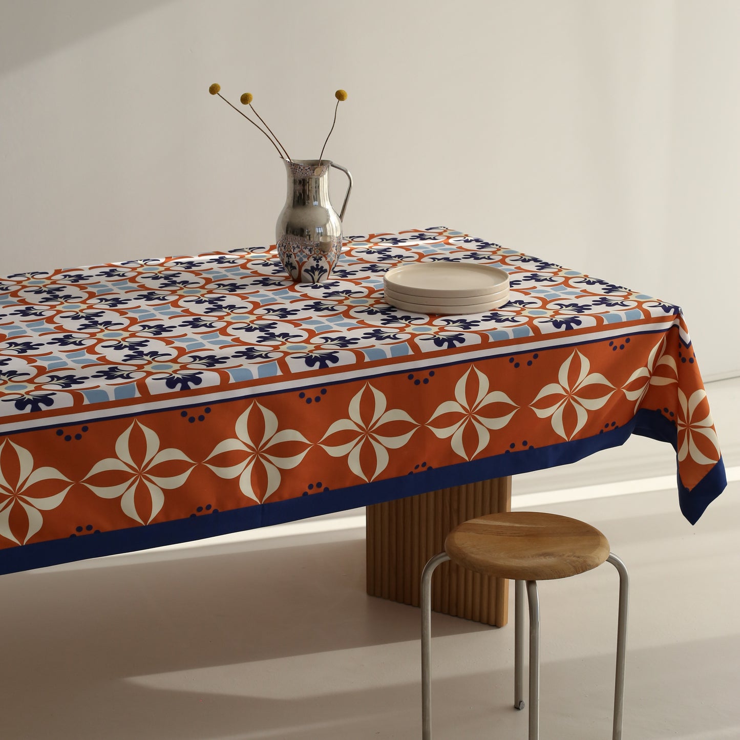 Fall Oriental Tablecloth