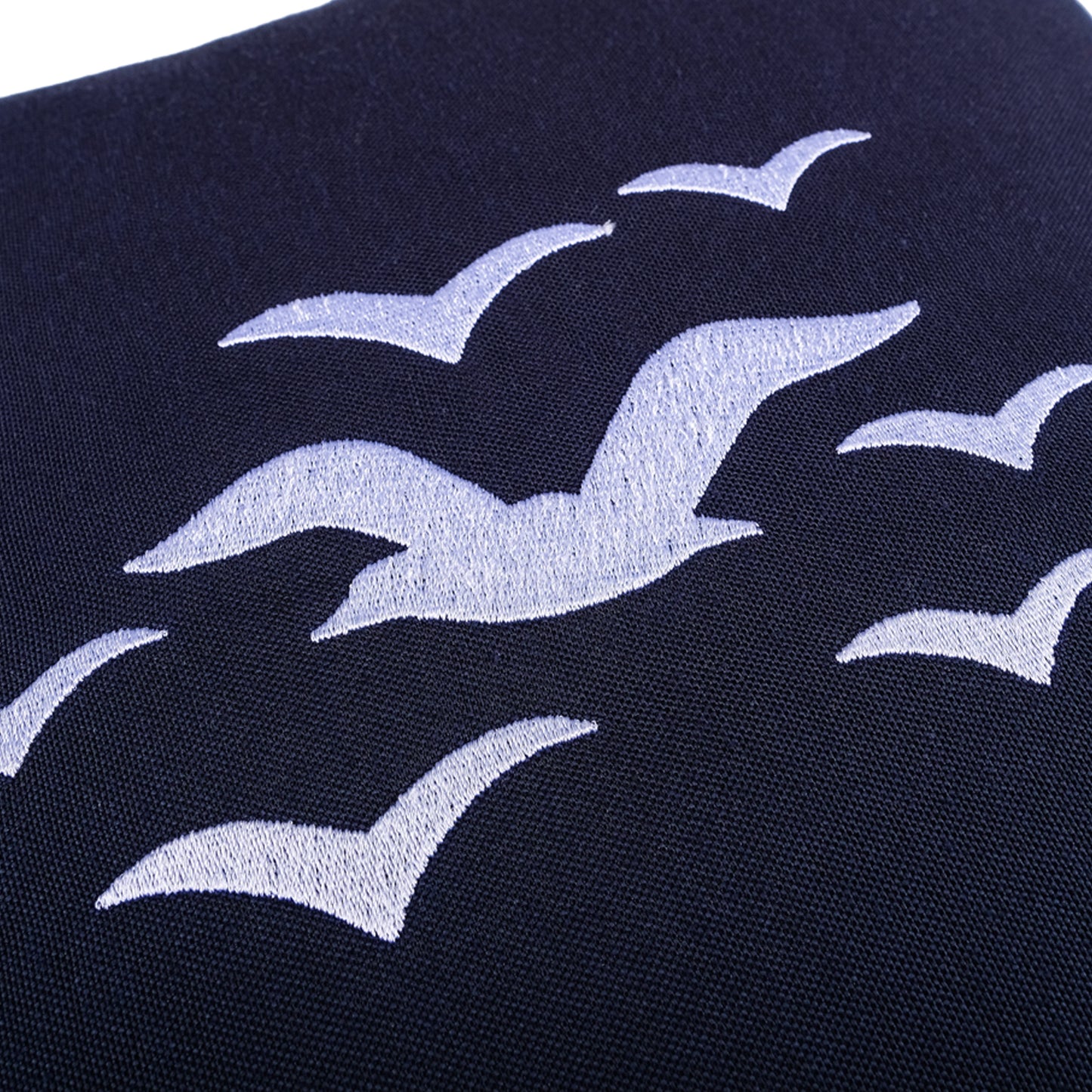 Seagulls Embroidery Pillowcase