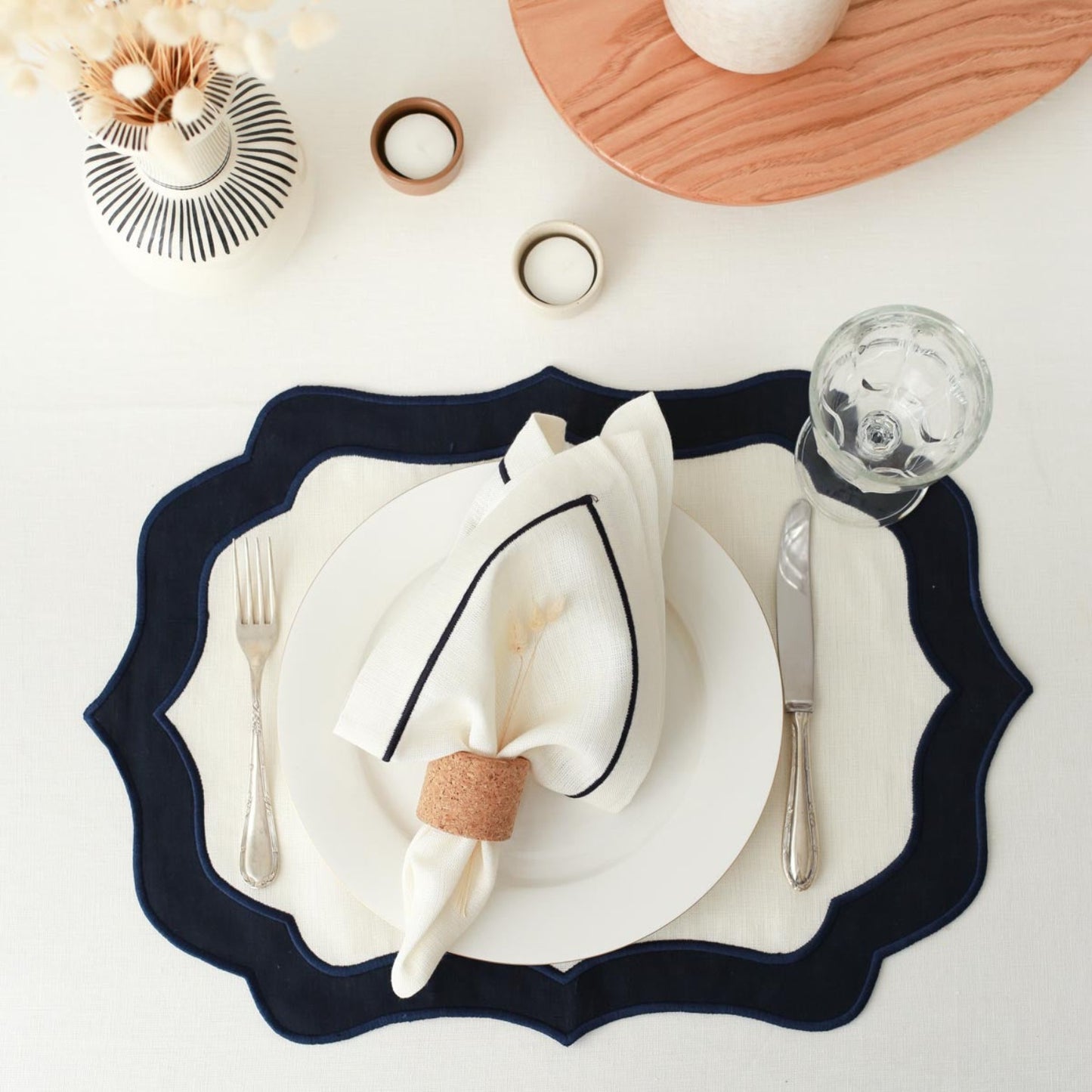 Geometric Linen Placemat (Set of 2)