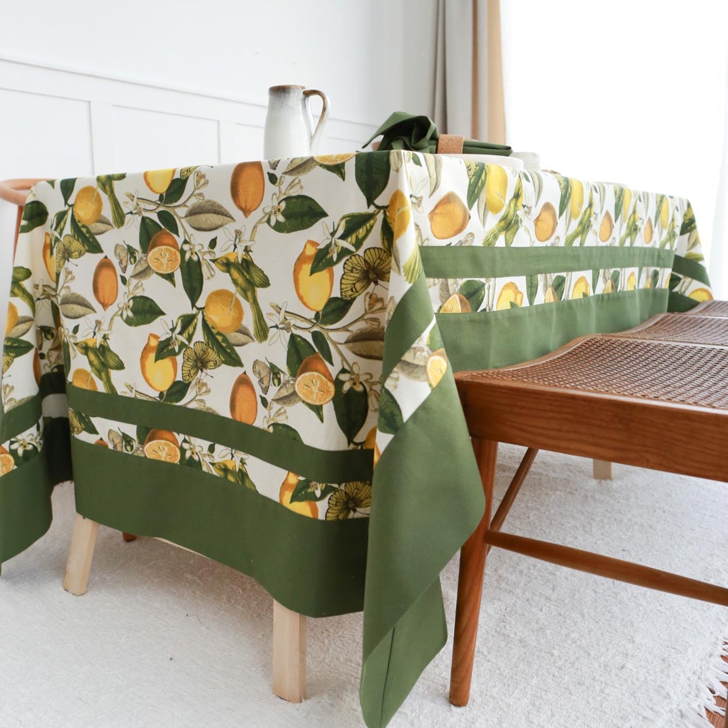 Loree - Lemon Themed Tablecloth