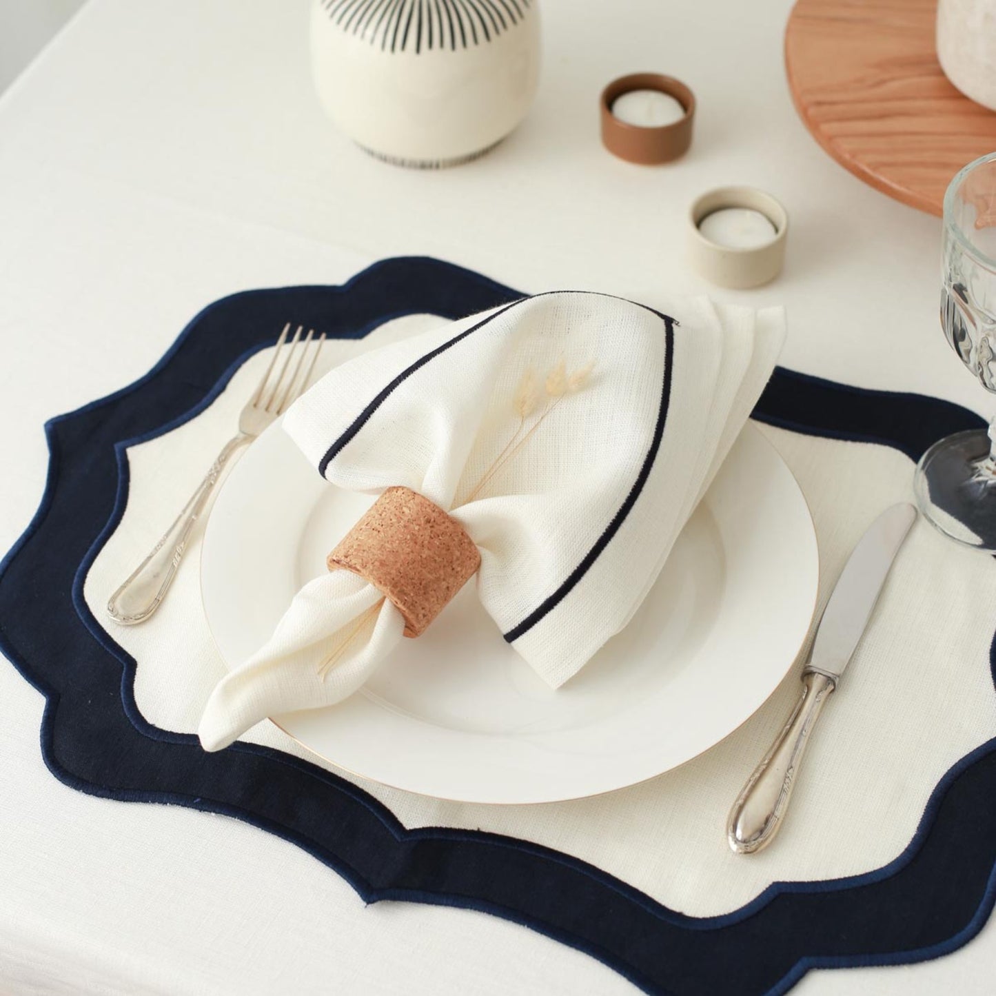 Geometric Linen Placemat (Set of 2)