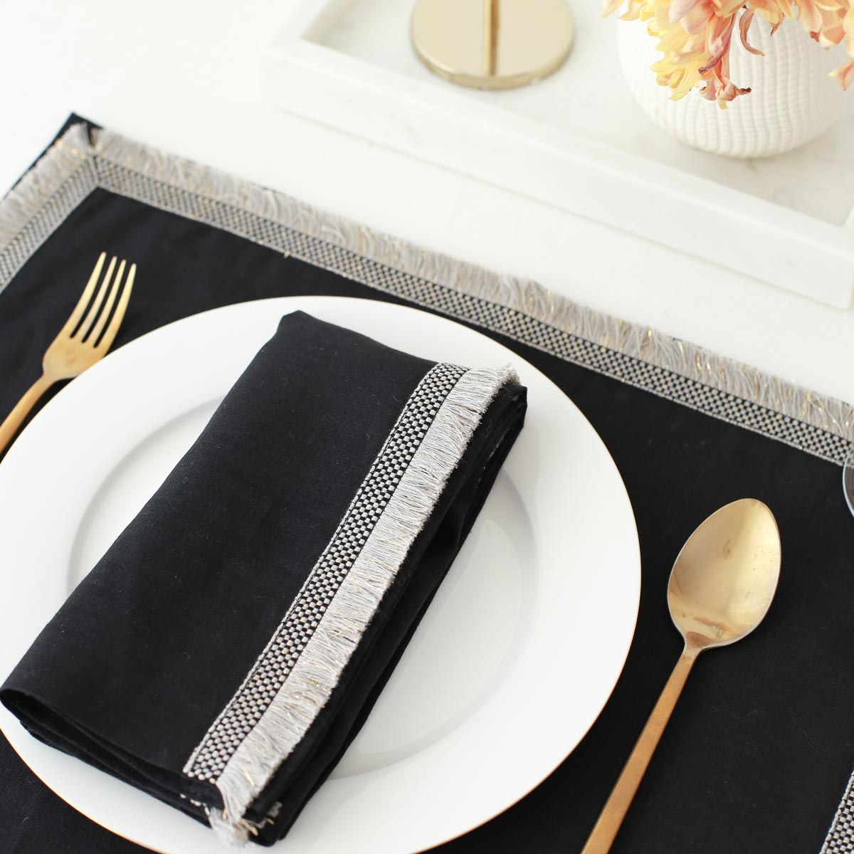 Petit-Carré Linen Napkins (Set of 2)