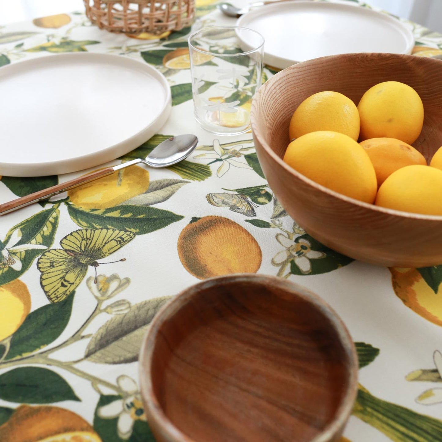 Loree - Lemon Themed Tablecloth