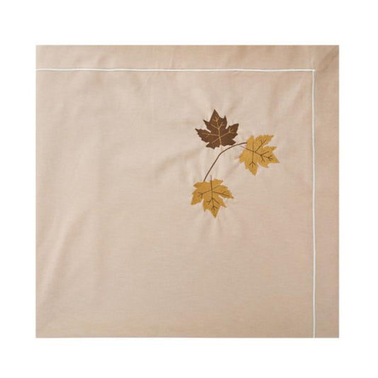 Molla - Leaves Embroidery Cotton Tablecloth