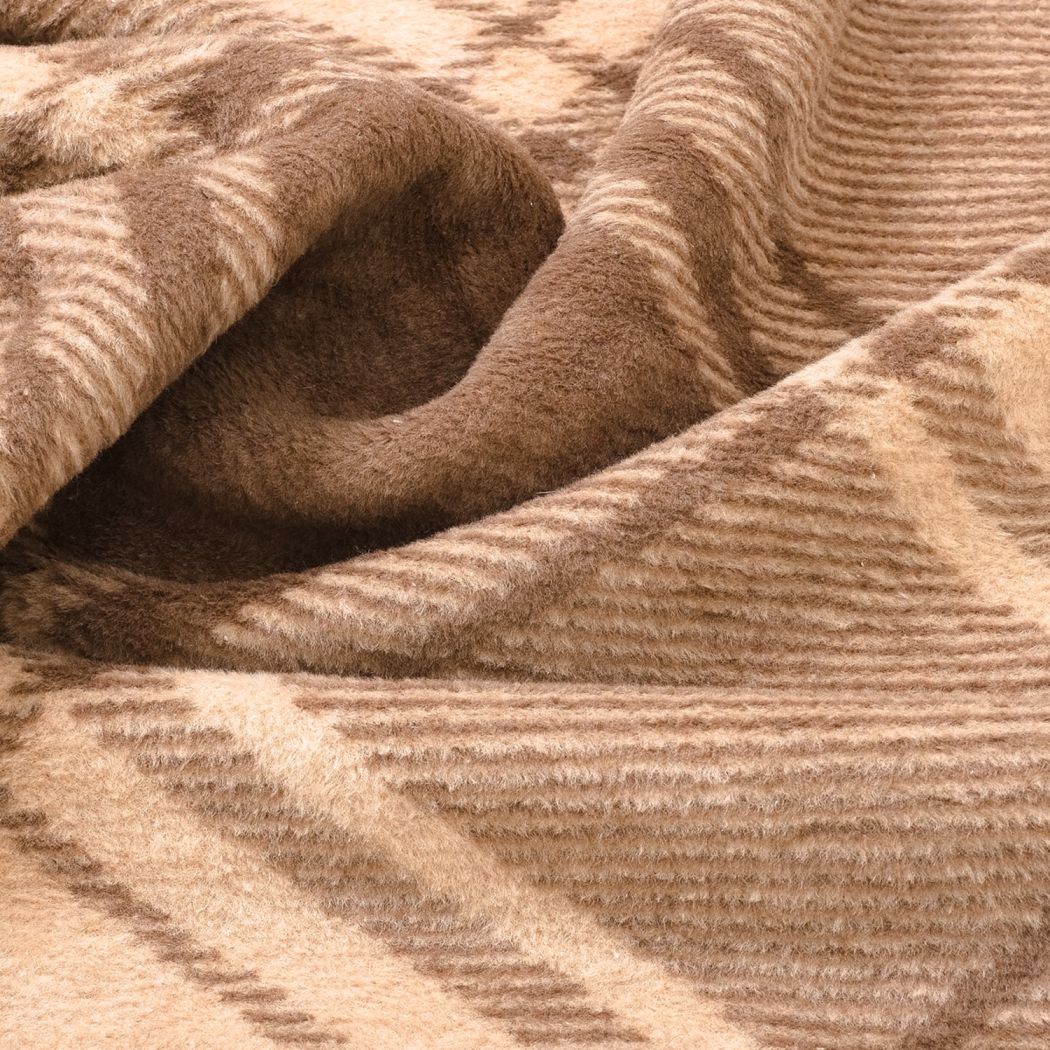 Cappuccino - Cotton Throw Blanket