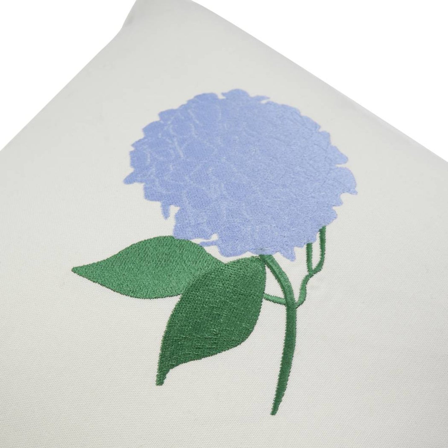 Hydrangea Embroidery Pillowcase