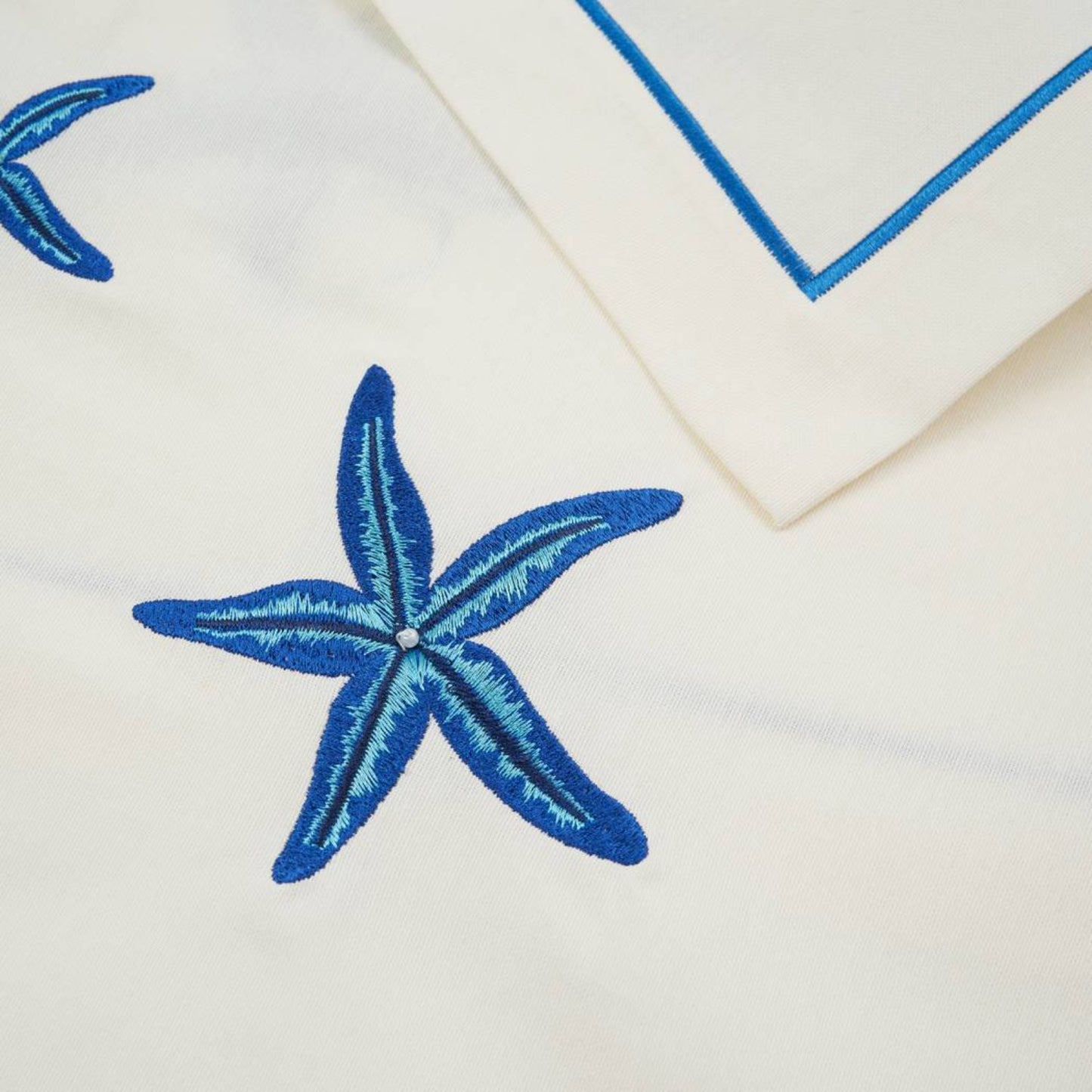 Asterias - Starfish Embroidery Runner