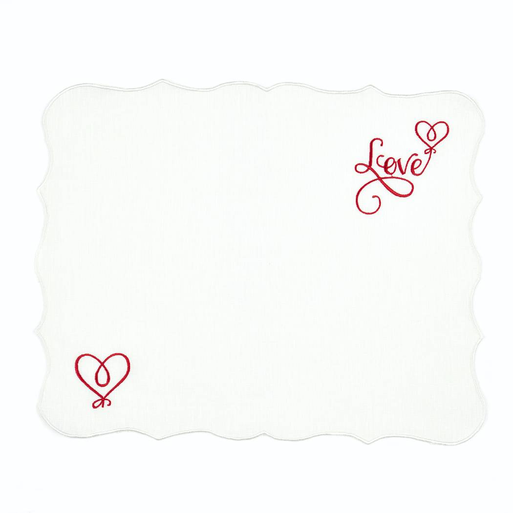 Love - Linen Placemat (Set of 2)