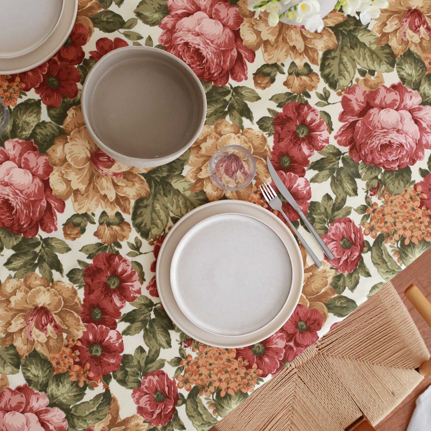 Secret Garden Cotton Tablecloth