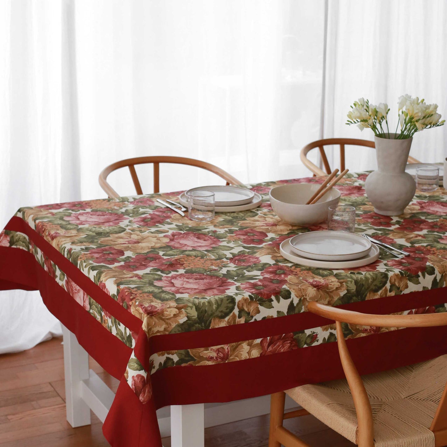 Secret Garden Cotton Tablecloth