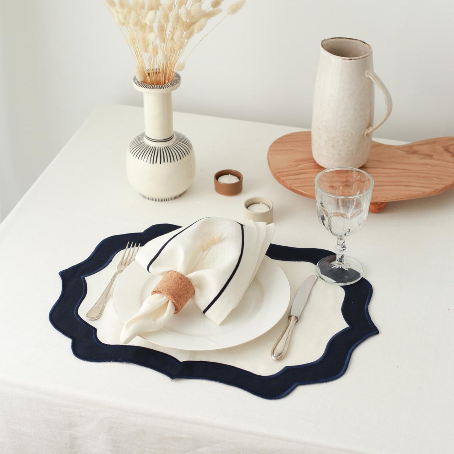 Geometric Linen Placemat (Set of 2)