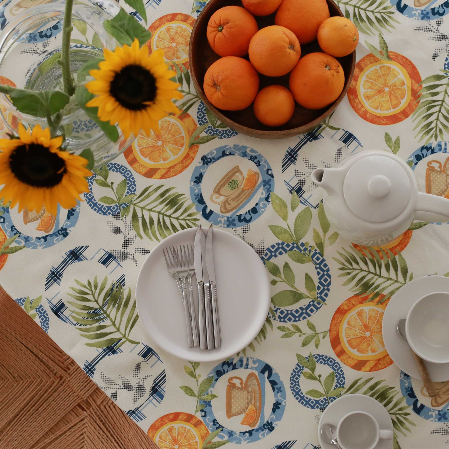 Pomarium Cotton Tablecloth