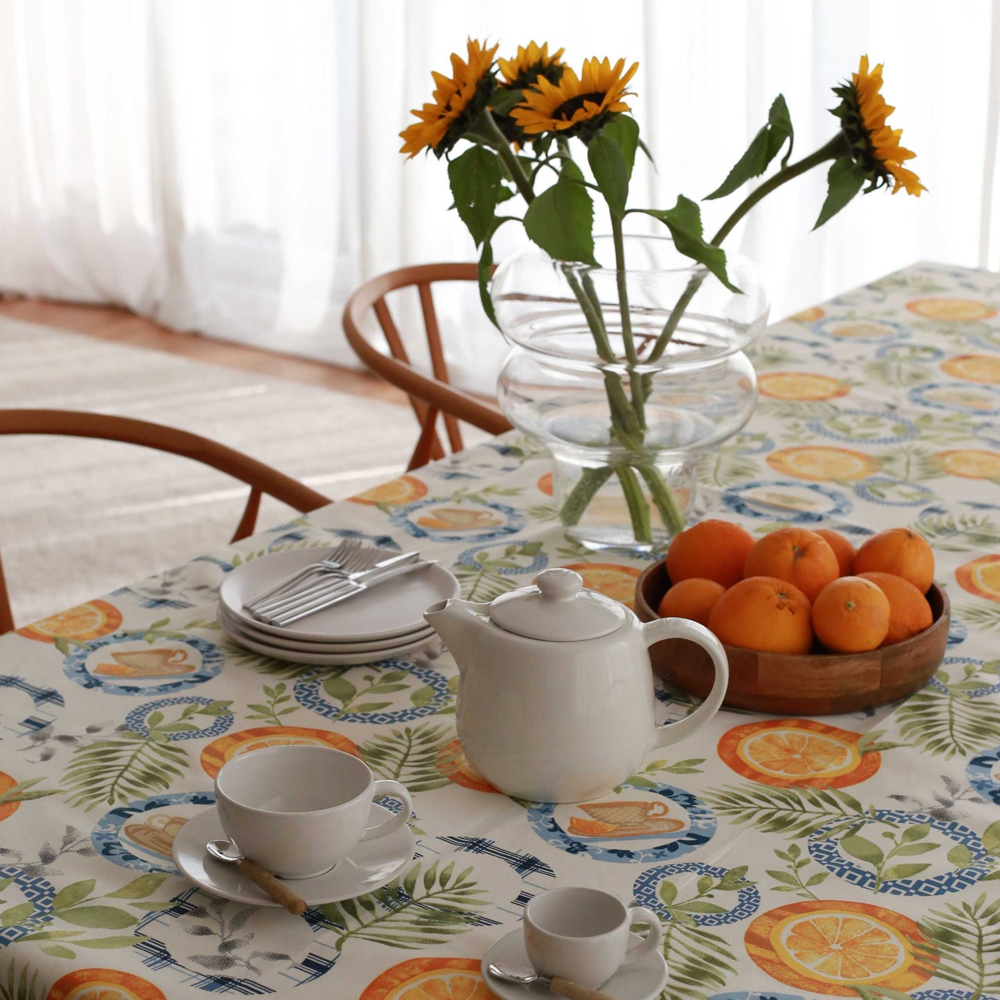 Pomarium Cotton Tablecloth