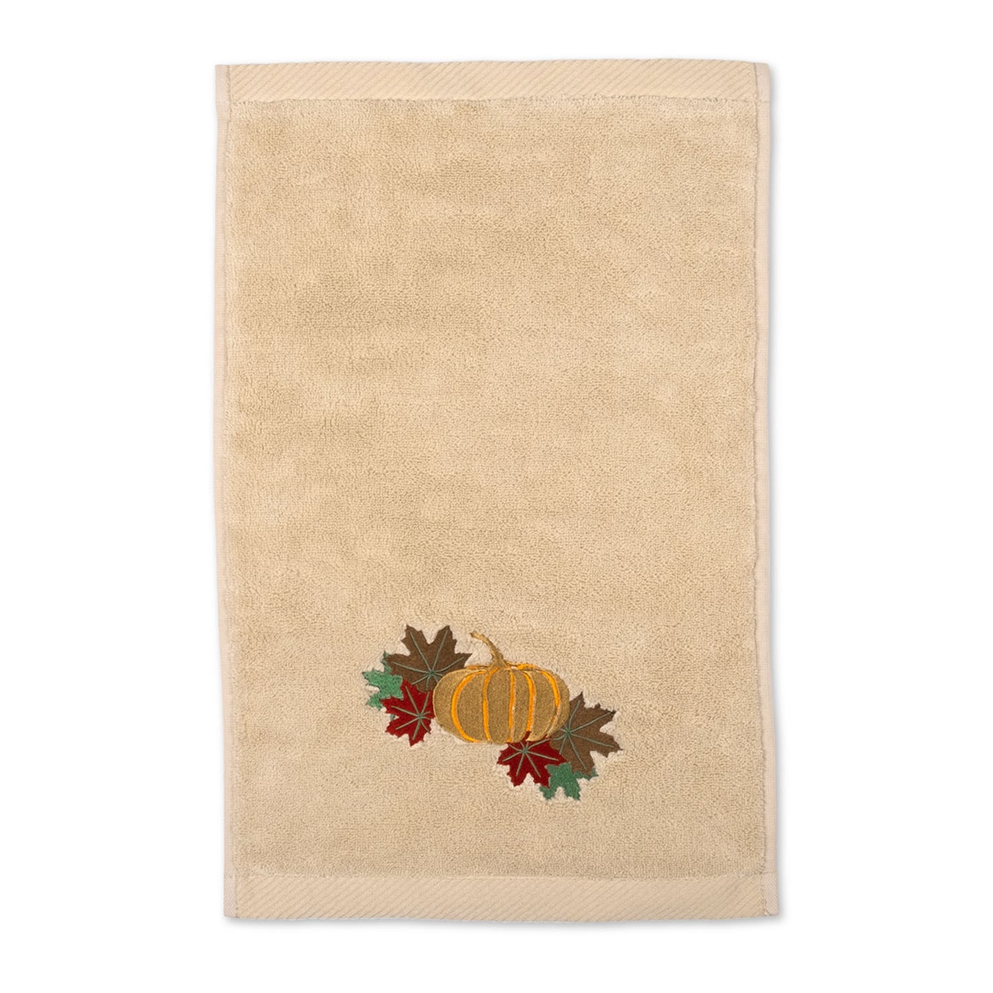 Pumpkin Embroidery Cotton Hand Towel